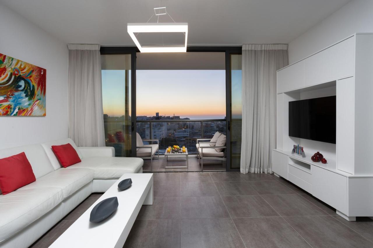 Florentine 2Br With Sea View By Holyguest Tel Aviv Eksteriør billede